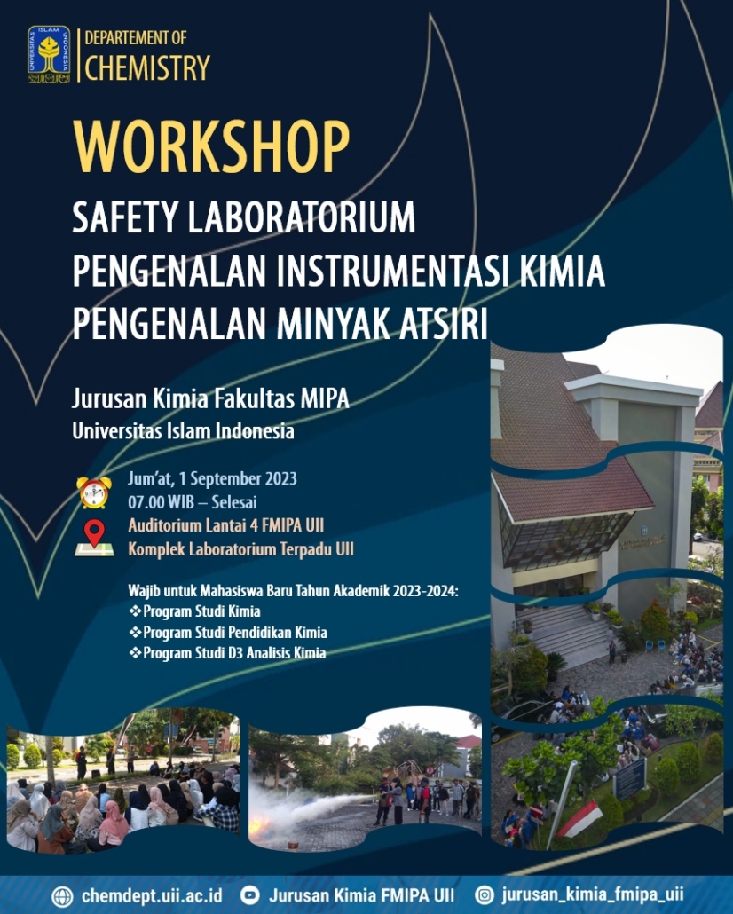 Workshop Safety Lab Dan Pengenalan Instrumentasi Kimia Serta Minyak